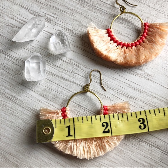 Fringe and tassel earnings NWOT - Picture 5 of 5